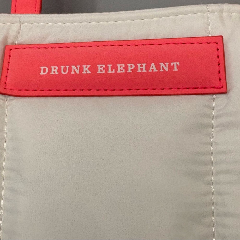 Drunk Elephant Tote with Neon Accents - Picture 3 of 4